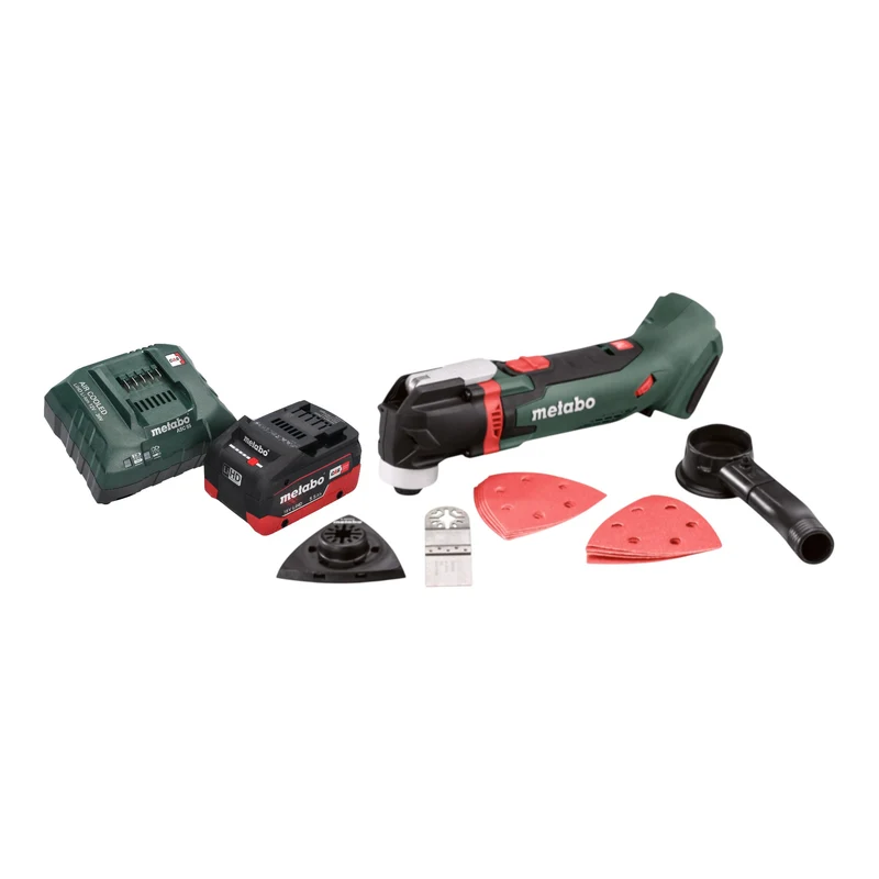 Metabo MT 18 LTX Akku Multitool 18 V OIS / Starlock + 1x LiHD Akku 5,5 Ah + Ladegerät