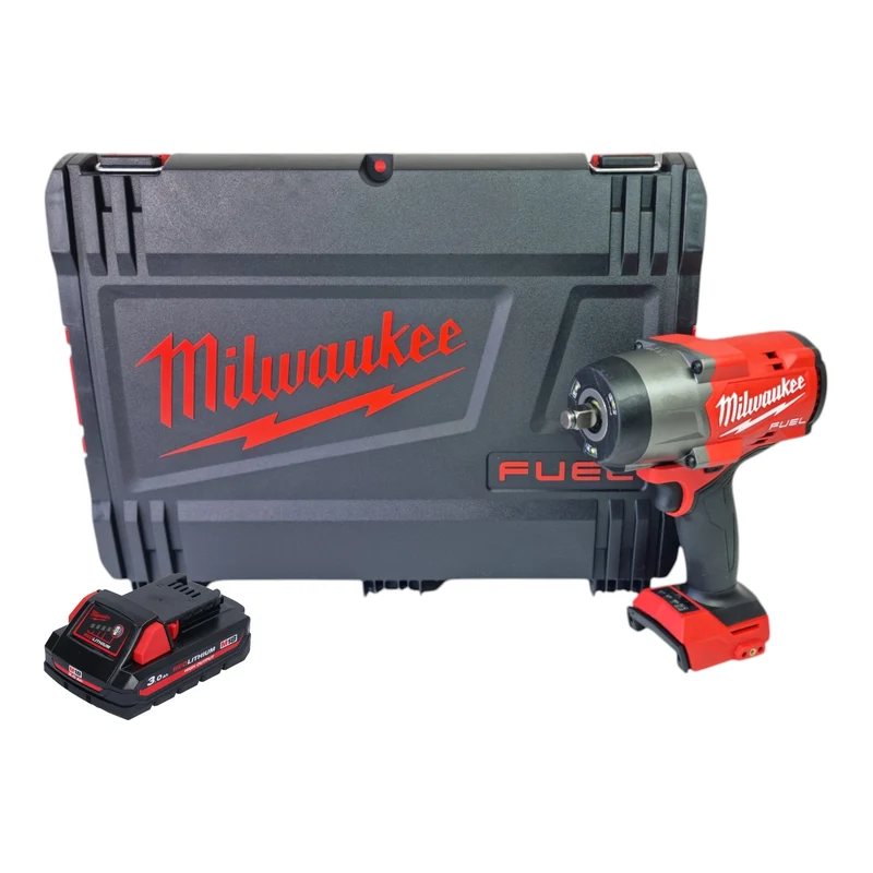 Milwaukee M18 FHIW2F12-301X Akku Schlagschrauber 18 V 1491 Nm 1/2" Brushless + 1x Akku 3,0 Ah + HD Box - ohne Ladegerät