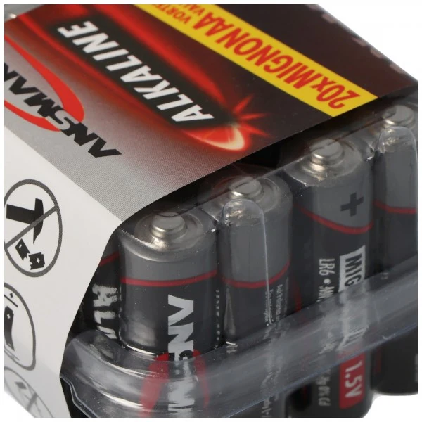 Ansmann RED Alkaline Mignon / LR06 20er Pack