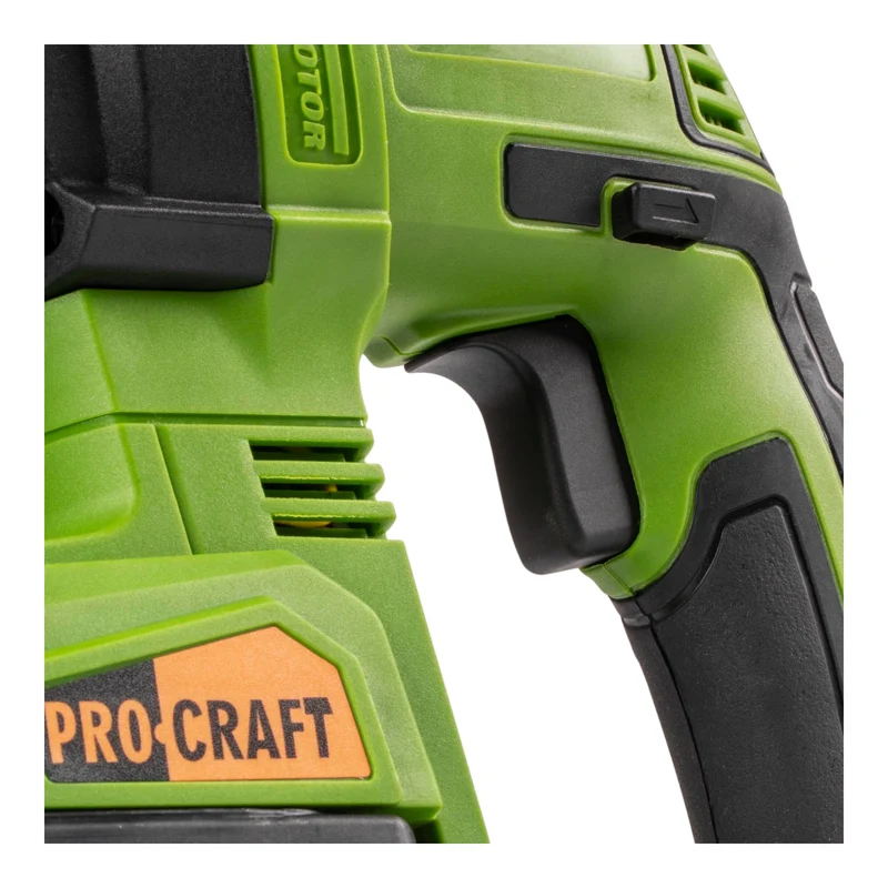 Procraft PHA40bb Akku Bohrhammer 20 V 2,6 J SDS plus Brushless Solo - ohne Akku, ohne Ladegerät