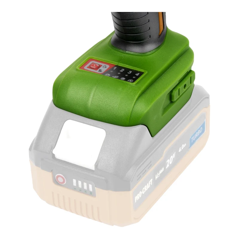 Procraft PS22bb Akku Schlagschrauber 20 V 230 Nm 1/4" Brushless Solo - ohne Akku, ohne Ladegerät