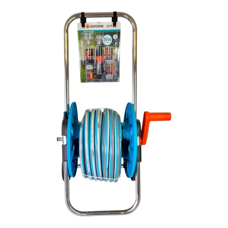 Gardena CleverRoll S Set Schlauchwagen L 20 m Schlauch + Zubehör ( 18502-20 )