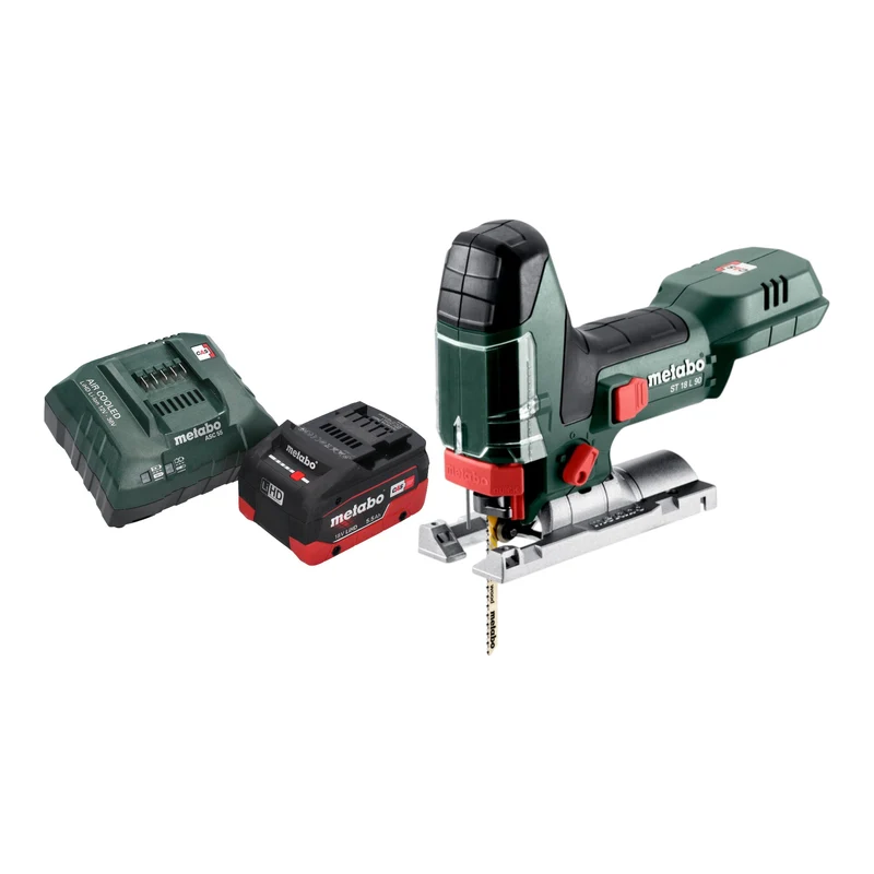 Metabo ST 18 L 90 Akku Stichsäge 18 V 90 mm + 1x LiHD Akku 5,5 Ah + Ladegerät