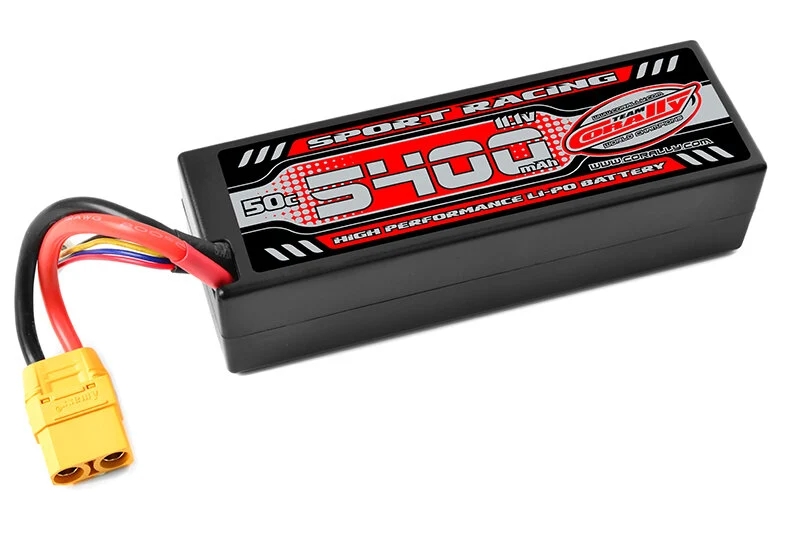 Team Corally C-49135-X Team Corally - Sport Racing 50C - 5400Mah - 3S - 11,1V - XT-90 - Hard Case