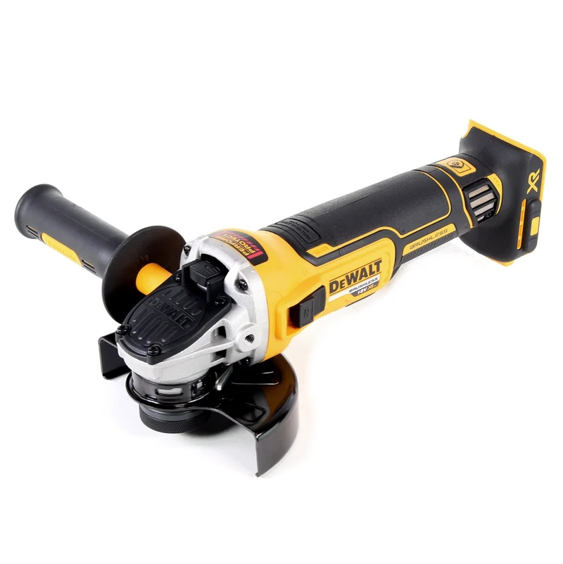 DeWalt DCG 405 N Akku Winkelschleifer 18V 125mm Brushless Solo + DeWalt DCL 040 18V XR Li-Ion Akku Lampe