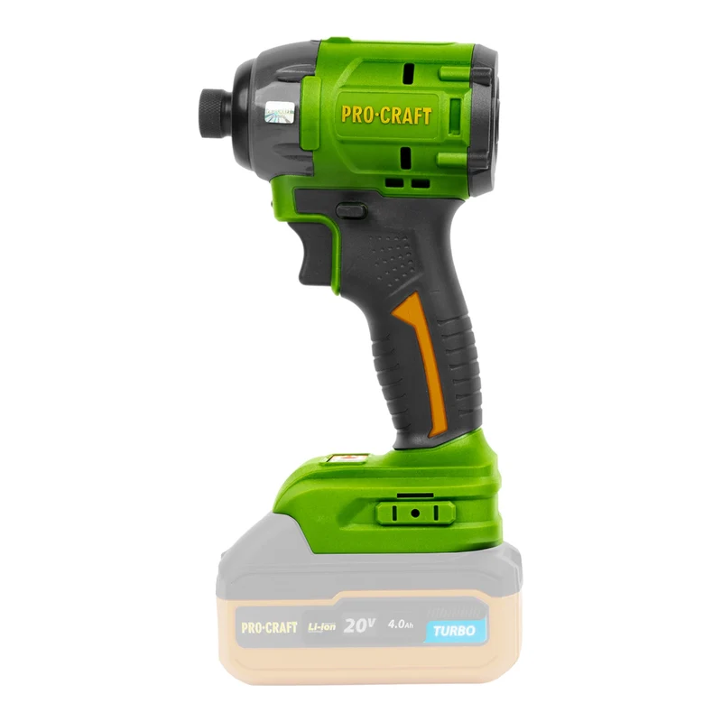 Procraft PS22bb Akku Schlagschrauber 20 V 230 Nm 1/2" Brushless + 1x Akku 4,0 Ah + Ladegerät