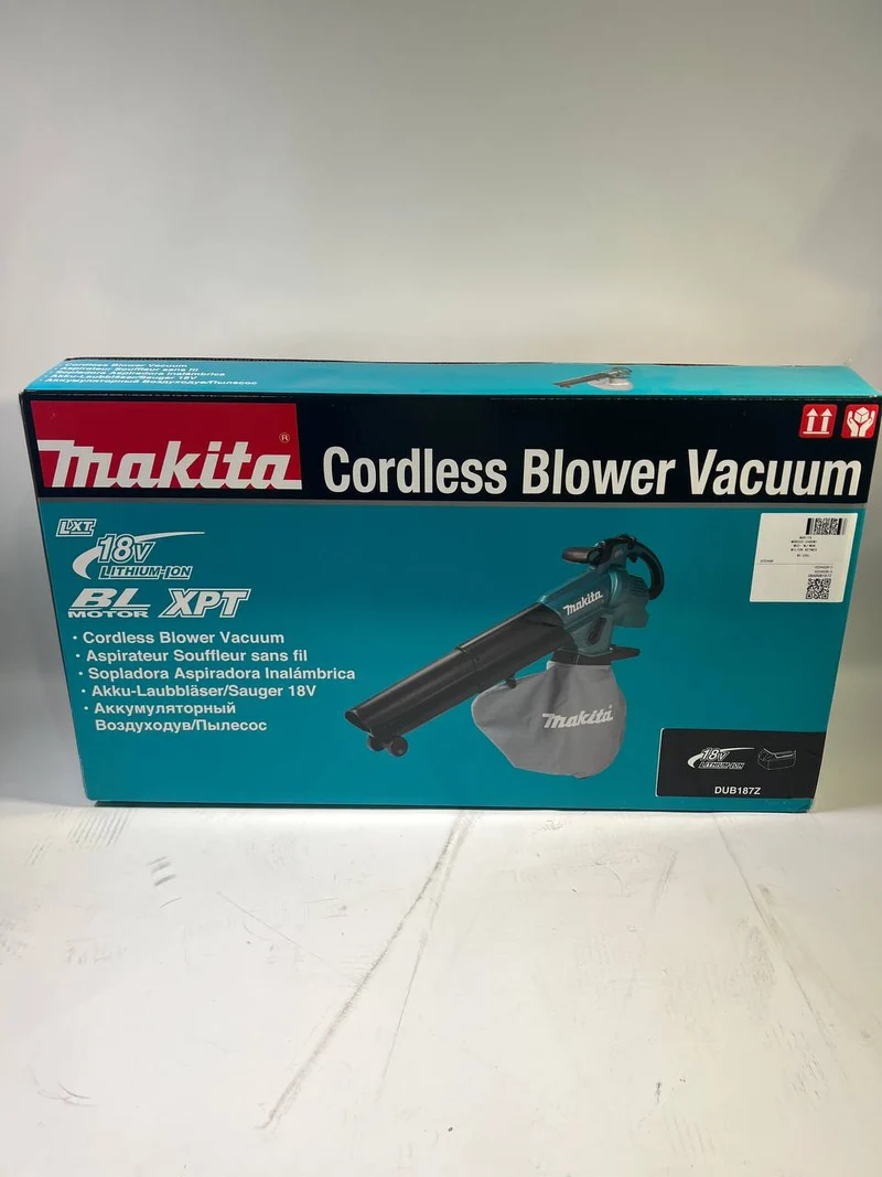 Makita DUB 187 Z Akku Laubbläser und Laubsauger 18 V Brushless Solo - Unvollständig