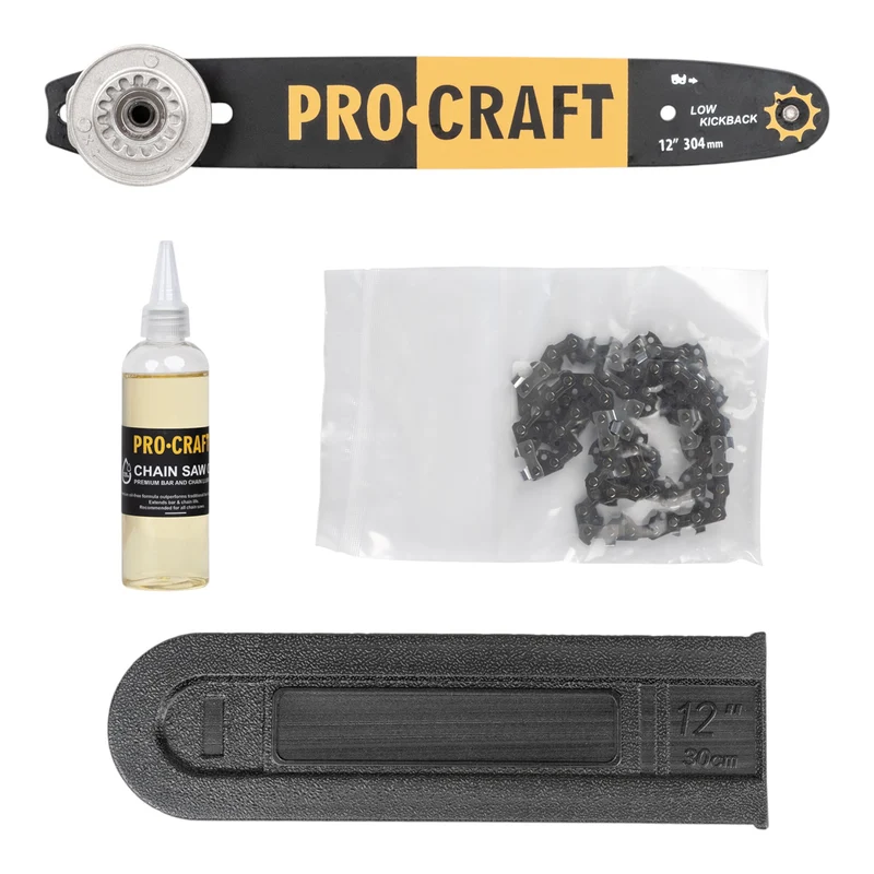 Procraft PKA42Libb Akku Kettensäge 20 V 304 mm Brushless + 1x Akku 2,0 Ah - ohne Ladegerät