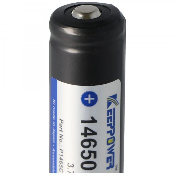 Keeppower 14650 3,7V 1100mAh PCB geschützt Li-Ion Akku