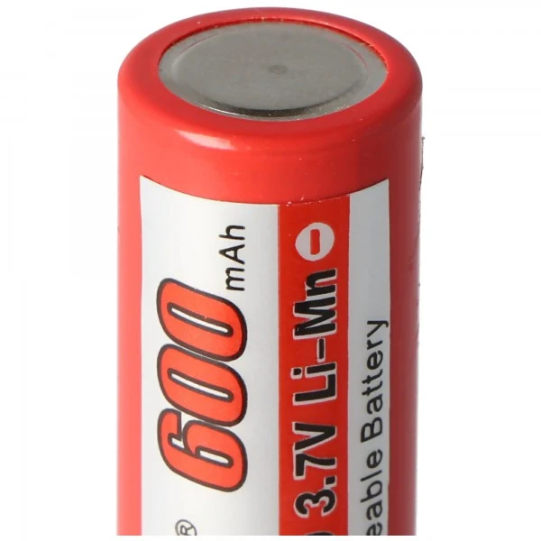 Efest IMR 14430 3,7V 600mAh Pluspol flach Li-Mn Akku