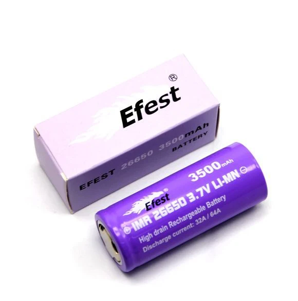 Efest Purple IMR26650 3,7V 3500mAh ungeschützt Li-Mn Akku