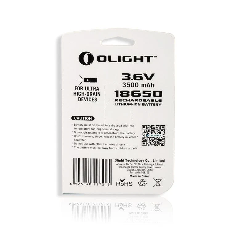 Olight 18650 HDC 3500 mAh Akku