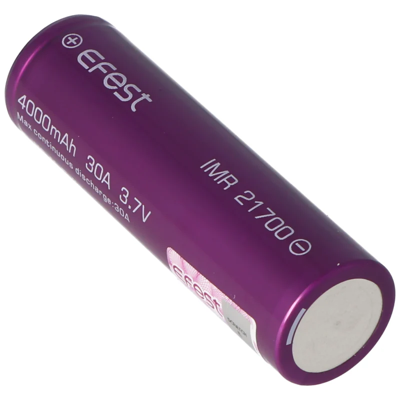 Efest IMR21700 - 4000mAh, Li-Ion-Akku, 3,6V - 3,7V 30A