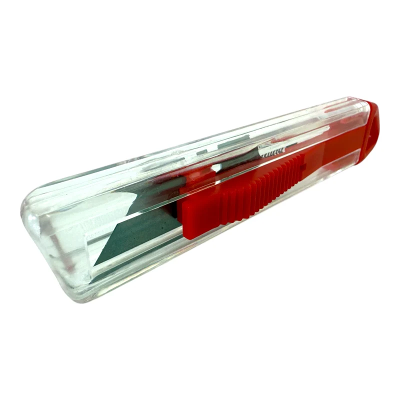 Grindcorp SafeCut Eco Sicherheitsmesser mit Trapezklinge ( 1008814 ) + 10x Ersatzklinge