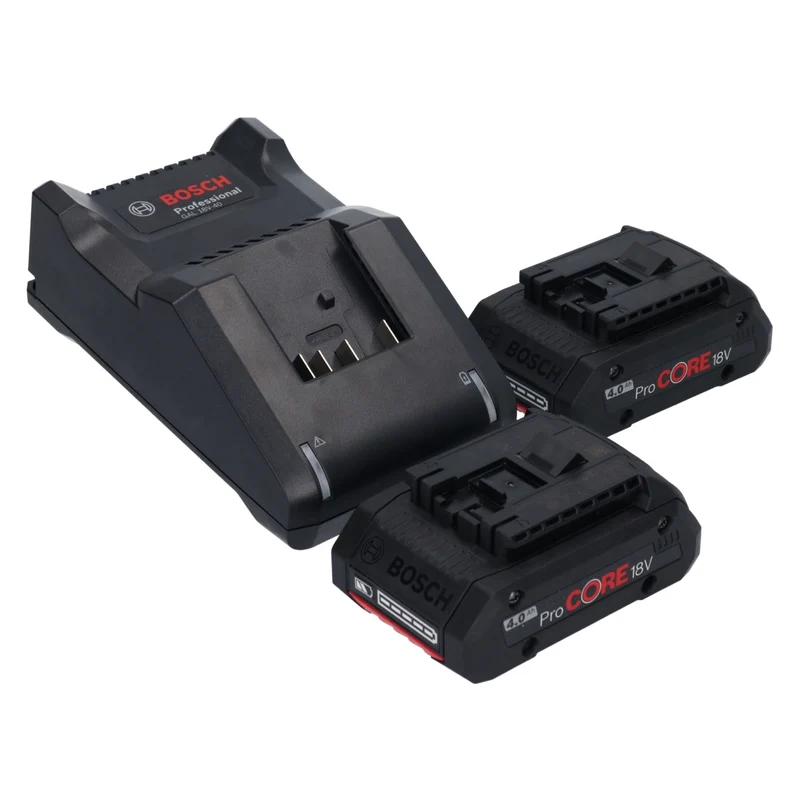Bosch GSR 18V-90 C Professional Akku Bohrschrauber 18 V 64 Nm Brushless ( 06019K6005 ) + 2x ProCORE Akku 4,0 Ah + Ladegerät + GCY 42 + L-Boxx