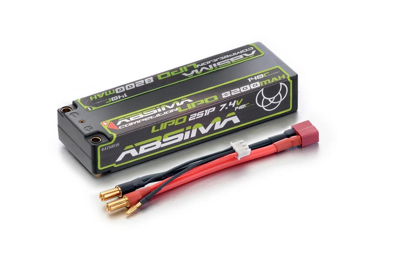 Absima Competition Lipo 2S 8200mAh 7,4V 140C 2S1P HC 5mm