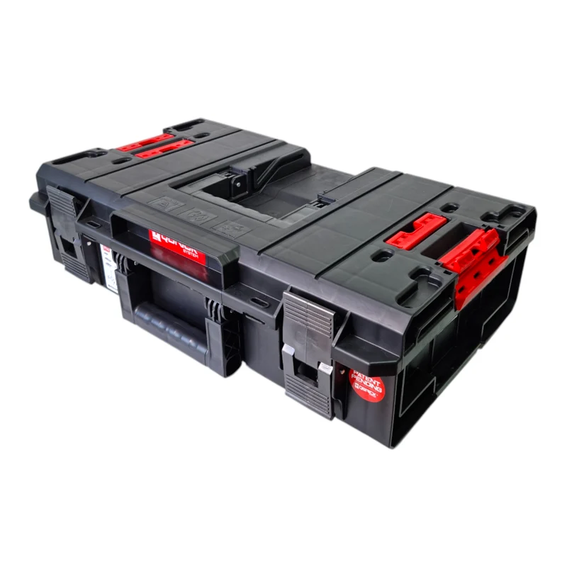 Qbrick System ONE 200 Vario Werkzeugkoffer modularer Organizer 585 x 385 x 171 mm 15,4 l stapelbar IP66 - alte Version