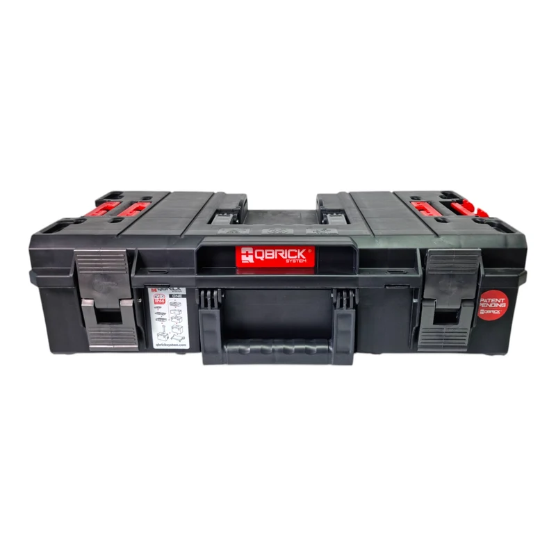 Qbrick System ONE 200 Vario Werkzeugkoffer modularer Organizer 585 x 385 x 171 mm 15,4 l stapelbar IP66 - alte Version