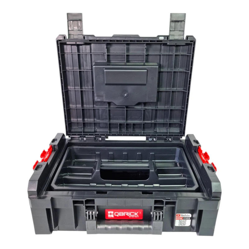 Qbrick System PRO Technician Case stapelbar 450 x 332 x 171 mm 12 l IP54 - alte Version