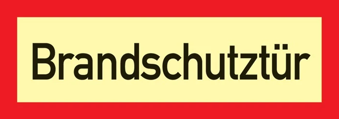 Brandschutzzeichen DIN 4066 ( 3000277604 ) L297xB105 mm Folie 10 Stück