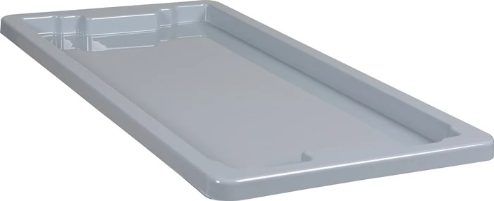 Deckel ( 9000446953 ) L800xB400mm grau passend für Drehstapelbehälter
