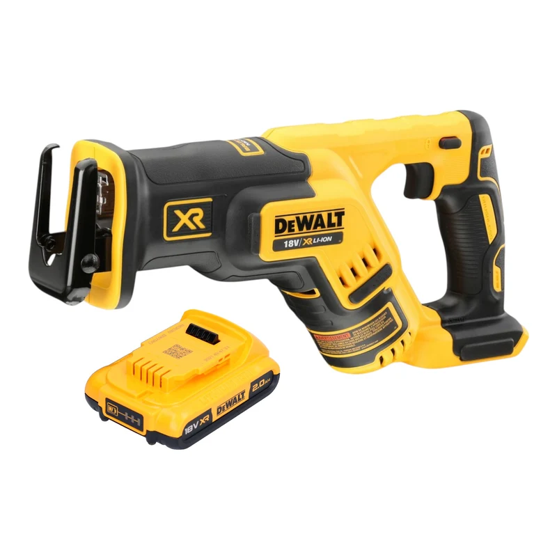 DeWalt DCS 367 N Akku Säbelsäge 18 V Brushless + 1x Akku 2,0 Ah - ohne Ladegerät