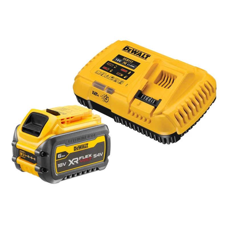 DeWalt DCB 117 T1 Akku Starter Set 18 V Ladegerät 12 A + 1x DCB 546 Akku 6,0 Ah