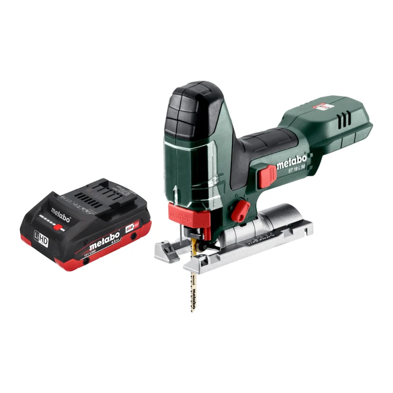 Metabo ST 18 L 90 Akku Stichsäge 18 V 90 mm + 1x LiHD Akku 4,0 Ah - ohne Ladegerät