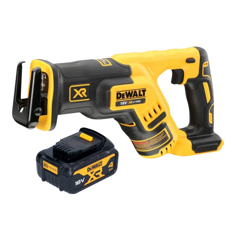 DeWalt DCS 367 N Akku Säbelsäge 18 V Brushless + 1x Akku 4,0 Ah - ohne Ladegerät