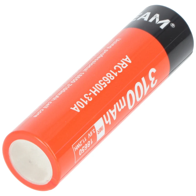 AceBeam 18650 Li-Ion Akku 3,7V 3100mAh mit Schutzschaltung