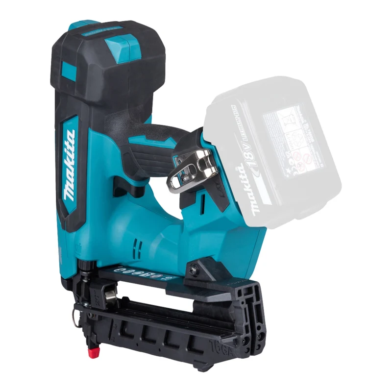 Makita DBN 610 RMJ Akku Stauchkopfnagler 18 V 32 - 64 mm Brushless + 2x Akku 4,0 Ah + Ladegerät + Makpac