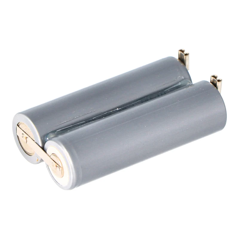 AccuCell Akku für Moser Ermila Genio Plus Genius Akku 1854-0078, 2.4V NiMh
