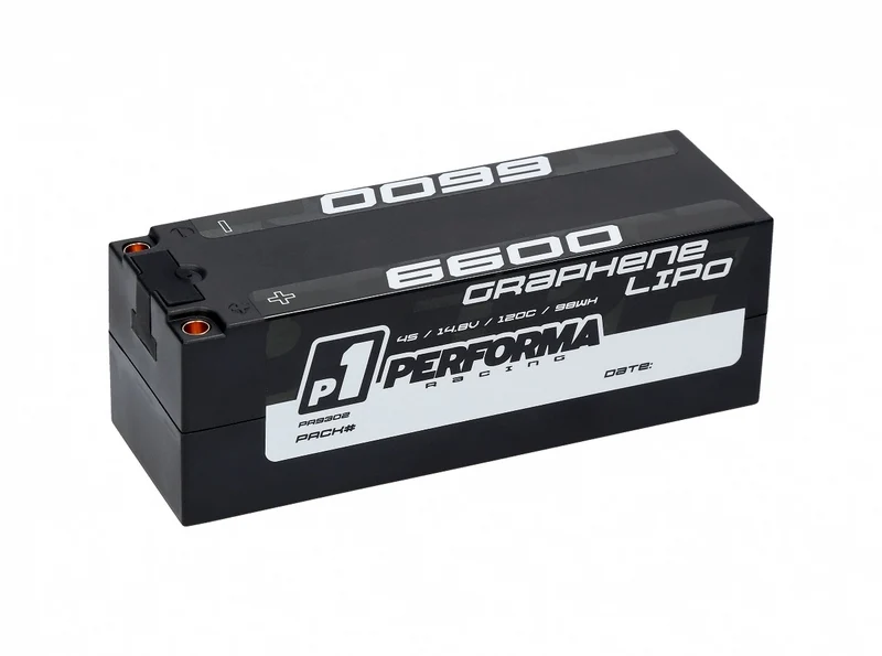 Absima Performa Racing P1 4S 6600mAh Graphene Lipo 14.8V 120C