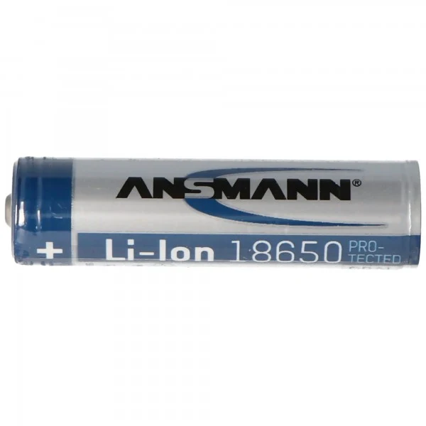 Ansmann Li-Ion Akku 18650 Li-Ion Akku 3,7V 2600mAh geschützt