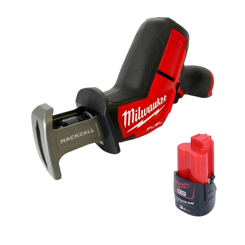 Milwaukee M12 CHZ-301 Akku Säbelsäge 12 V Brushless + 1x Akku 3,0 Ah - ohne Ladegerät