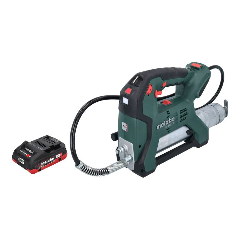 Metabo FP 18 LTX Akku Fettpresse 18 V 690 bar + 1x LiHD Akku 4,0 Ah - ohne Ladegerät