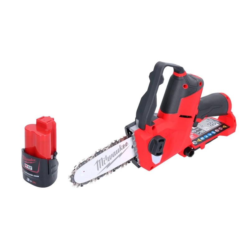Milwaukee M12 FHS-301 Akku Astsäge 12 V 15 cm Brushless + 1x Akku 3,0 Ah - ohne Ladegerät