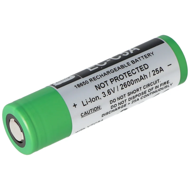 Enercig EC-C5A 2600mAh 3,6V - 3,7V US18650VTC5A
