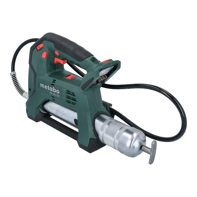 Metabo FP 18 LTX Akku Fettpresse 18 V 690 bar + 2x Akku 4,0 Ah + Ladegerät