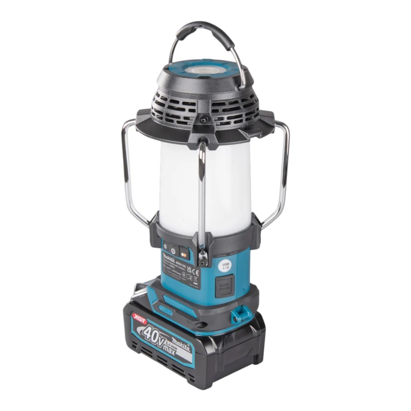 Makita MR 010 GZ Akku Radio mit Laterne 40 V max. FM / Bluetooth 1000 lm Solo - ohne Akku, ohne Ladegerät