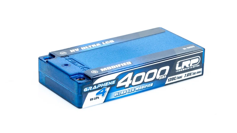 LRP HV Ultra LCG Modified Shorty GRAPHENE-4 4000mAh Hardcase Akku 7.6V LiPo 120C