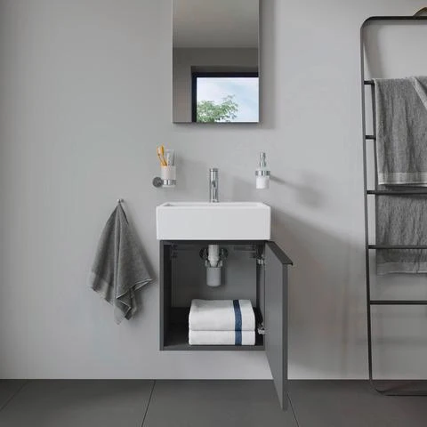 DURAVIT Raumsparsiphon Universal Weiß – Kunststoff-Siphon mit Rosette, 1 1/4″