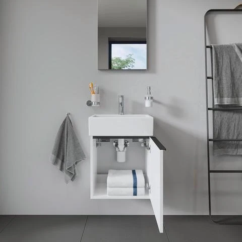 DURAVIT Raumsparsiphon Universal Weiß – Kunststoff-Siphon mit Rosette, 1 1/4″