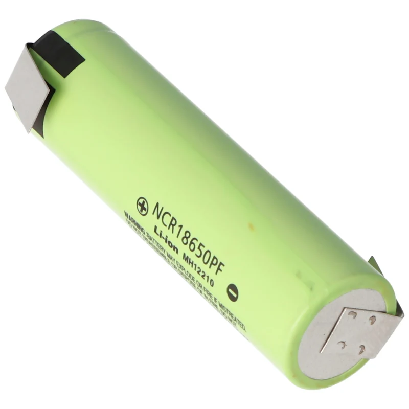 Panasonic NCR18650PF - 2900mAh, 3,7V (NCR18650PD) + Lötfahne Z