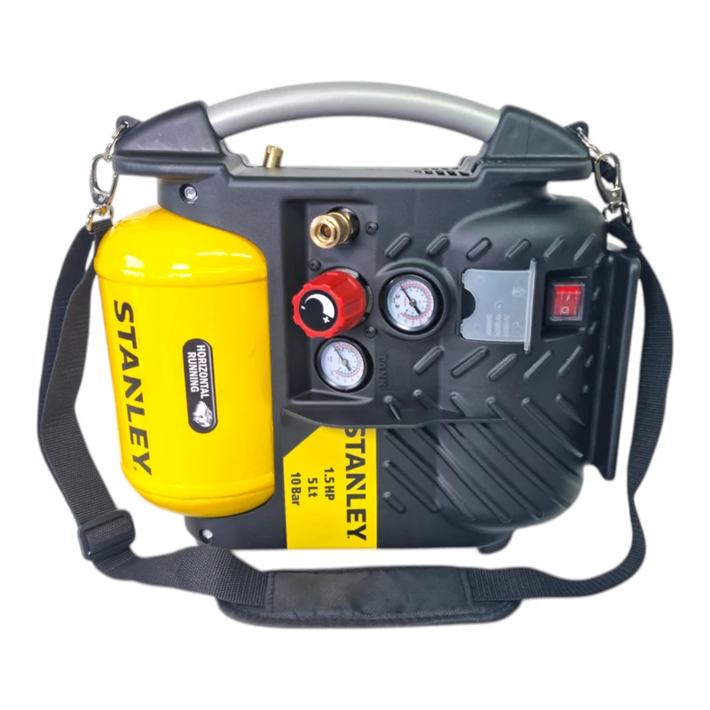 Stanley DN 200/10/5 Airboss Kompressor 1100 Watt 10 bar 5 L Ölfrei