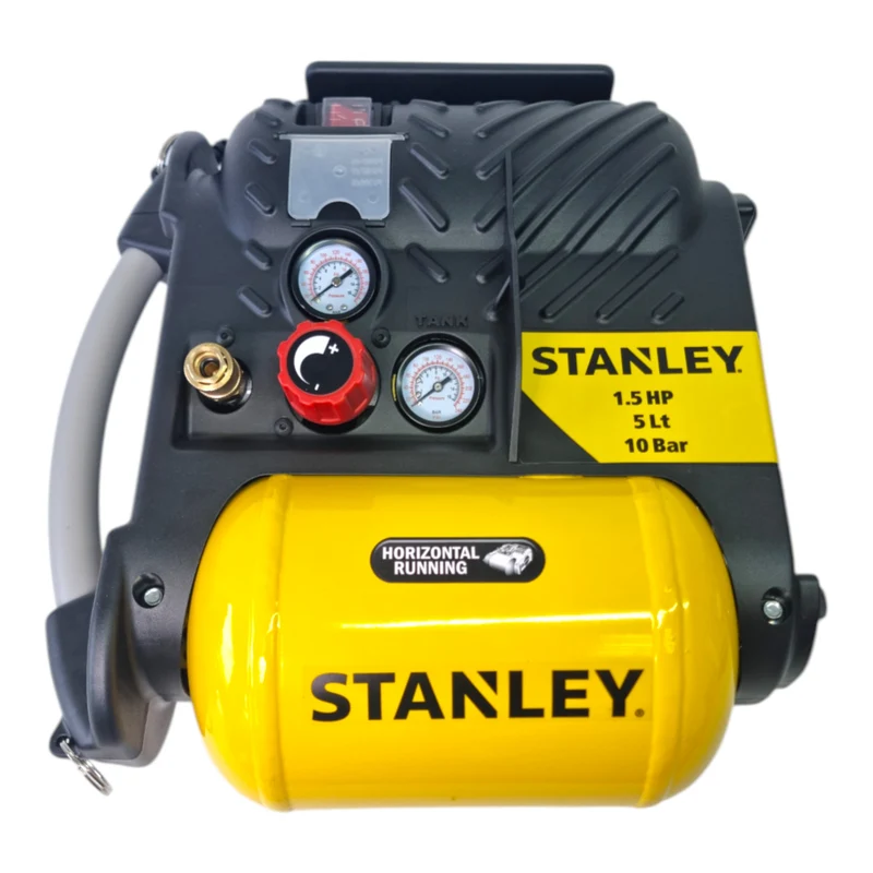 Stanley DN 200/10/5 Airboss Kompressor 1100 Watt 10 bar 5 L Ölfrei