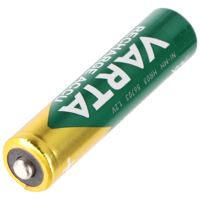 Varta Akku NiMH Micro AAA HR03 1,2V 800mAh (10er-Pack)