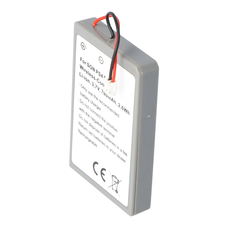 AccuCell Akku Sony PS4 Pro Wireless-Controller Li-Ion Akku neuem Stecker 3,7V 700mAh