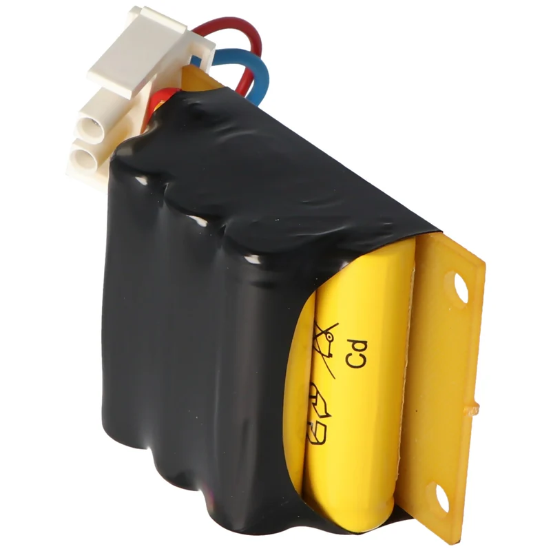 AccuCell Akku passend für Türsteuerung Record, NiCd 8,4V 900mAh mit Kabel und Stecker