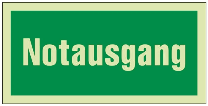 Rettungszeichen BGV A8 ( 3000277455 ) L297xB148 mm Folie